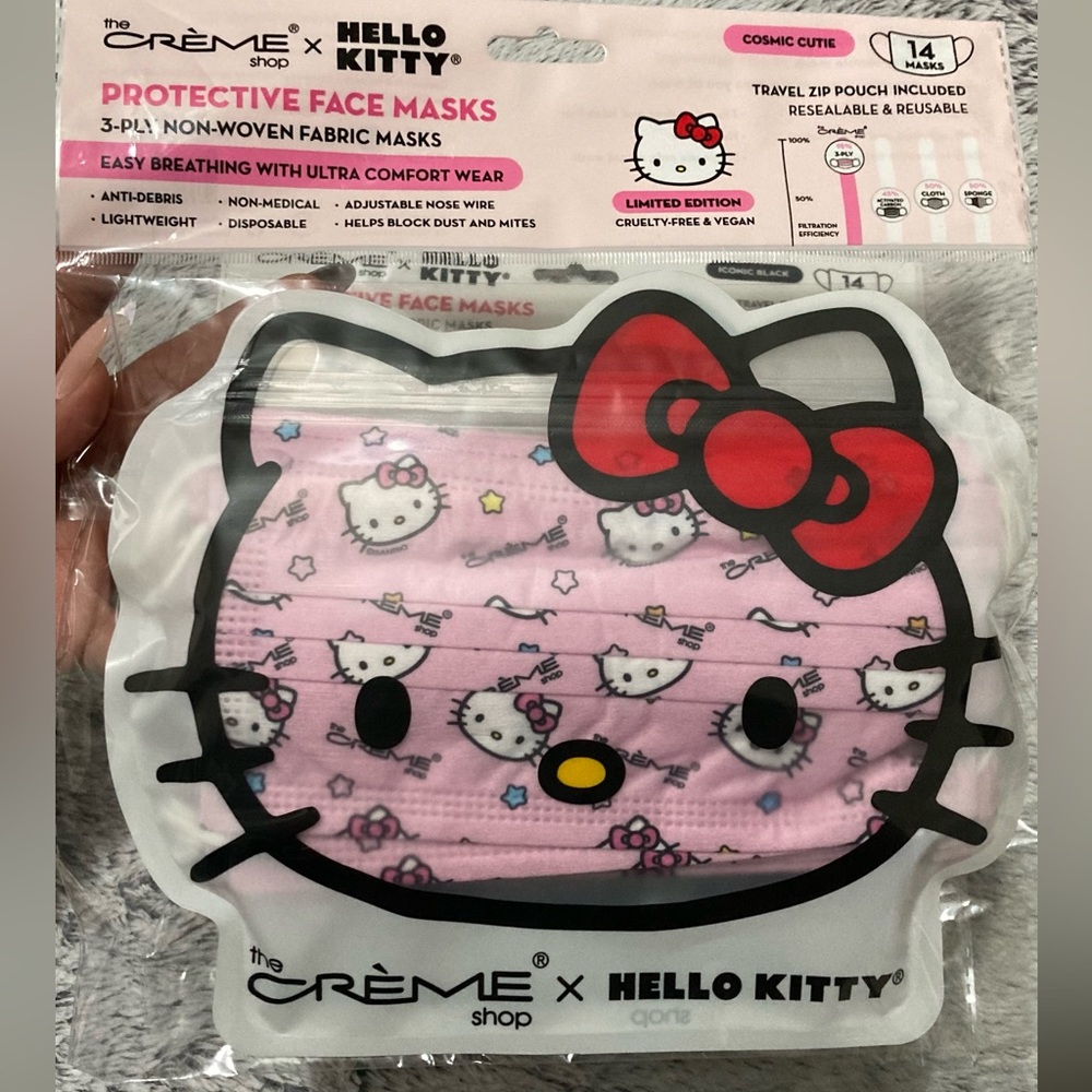 the creme shop x hello kitty face masks